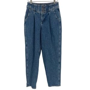 Hollister Blue High Rise Jeans Relaxed Fit 5R 27x26